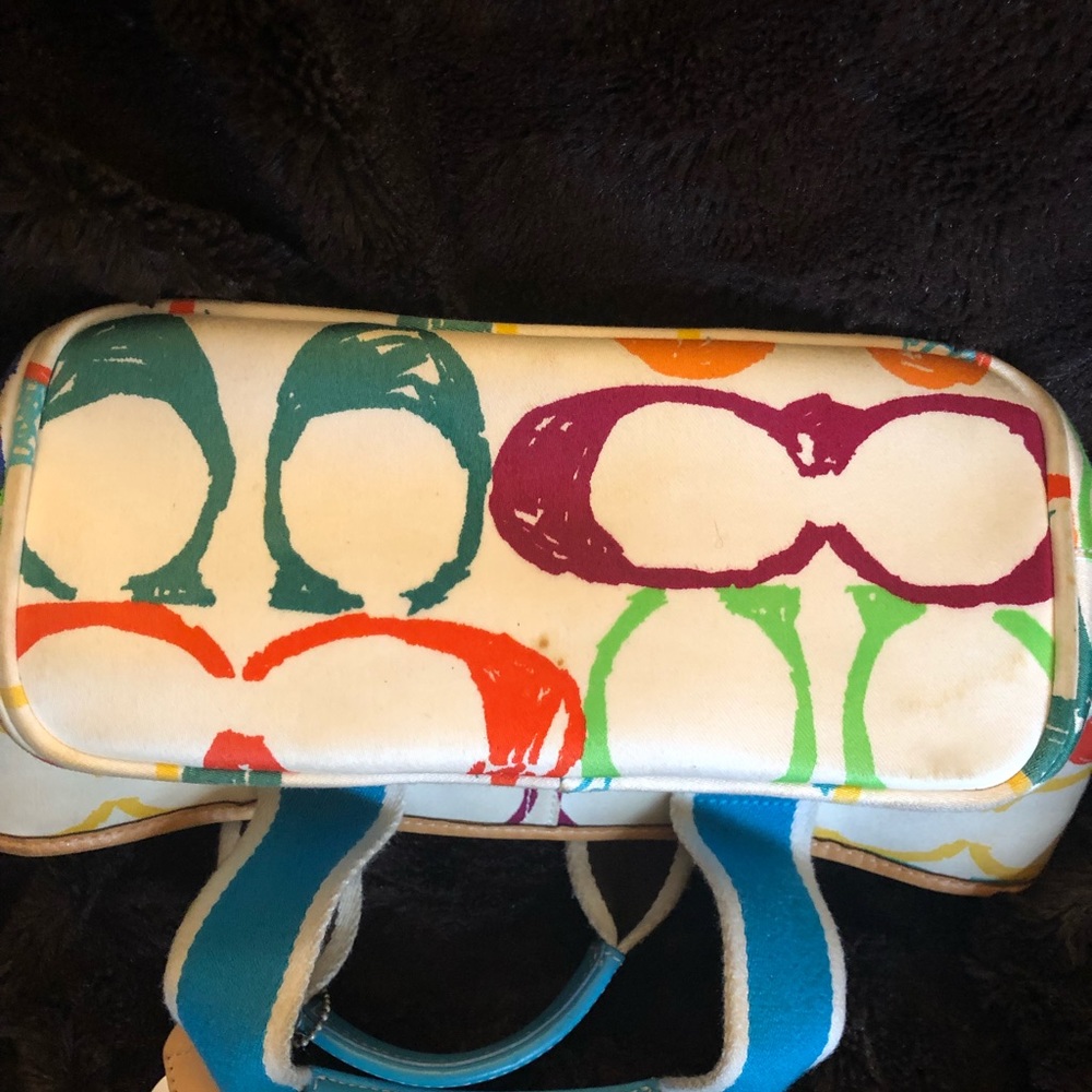 COACH MINI MATERIAL TOTE - Picture 6 of 8